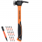 Klein Tools 832-26 Lineman's Claw Milled Hammer with Free Marker Set
